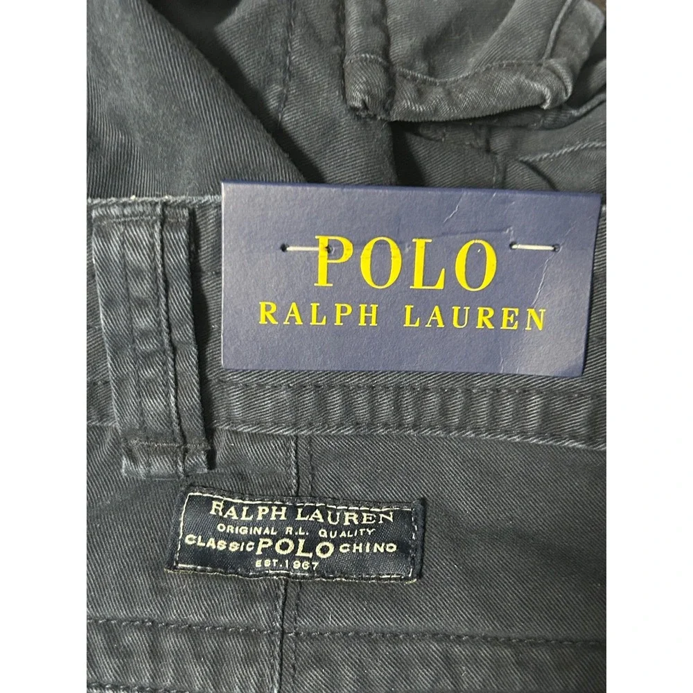NEW Polo Ralph Lauren Mens Big & Tall Cargo Shorts 48 Aviator Navy - CJ
